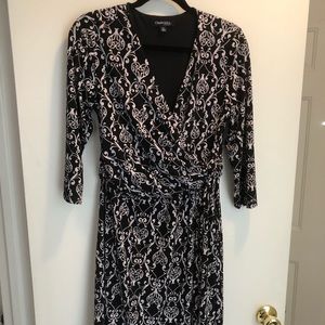 Faux Wrap Dress